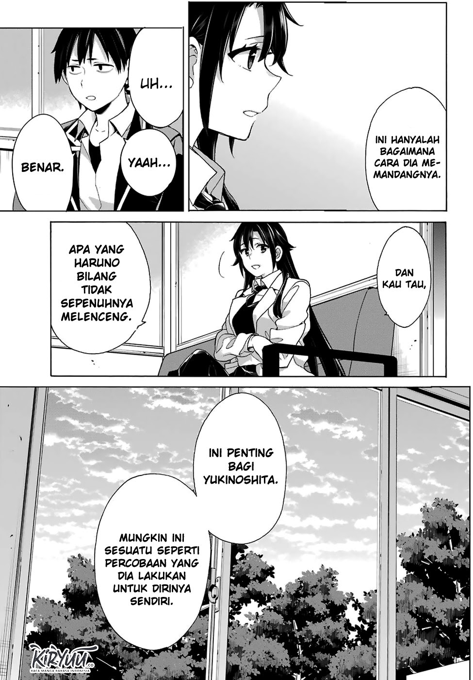Yahari Ore no Seishun Love Comedy wa Machigatteiru.: Monologue Chapter 76 - Halaman 7
