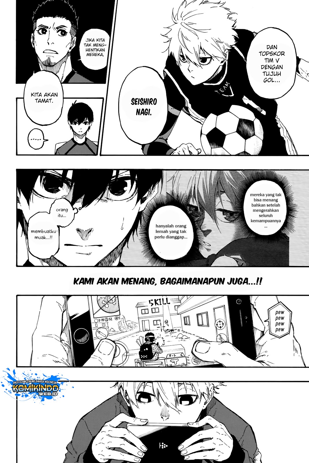 Blue Lock Chapter 23 - Halaman 12