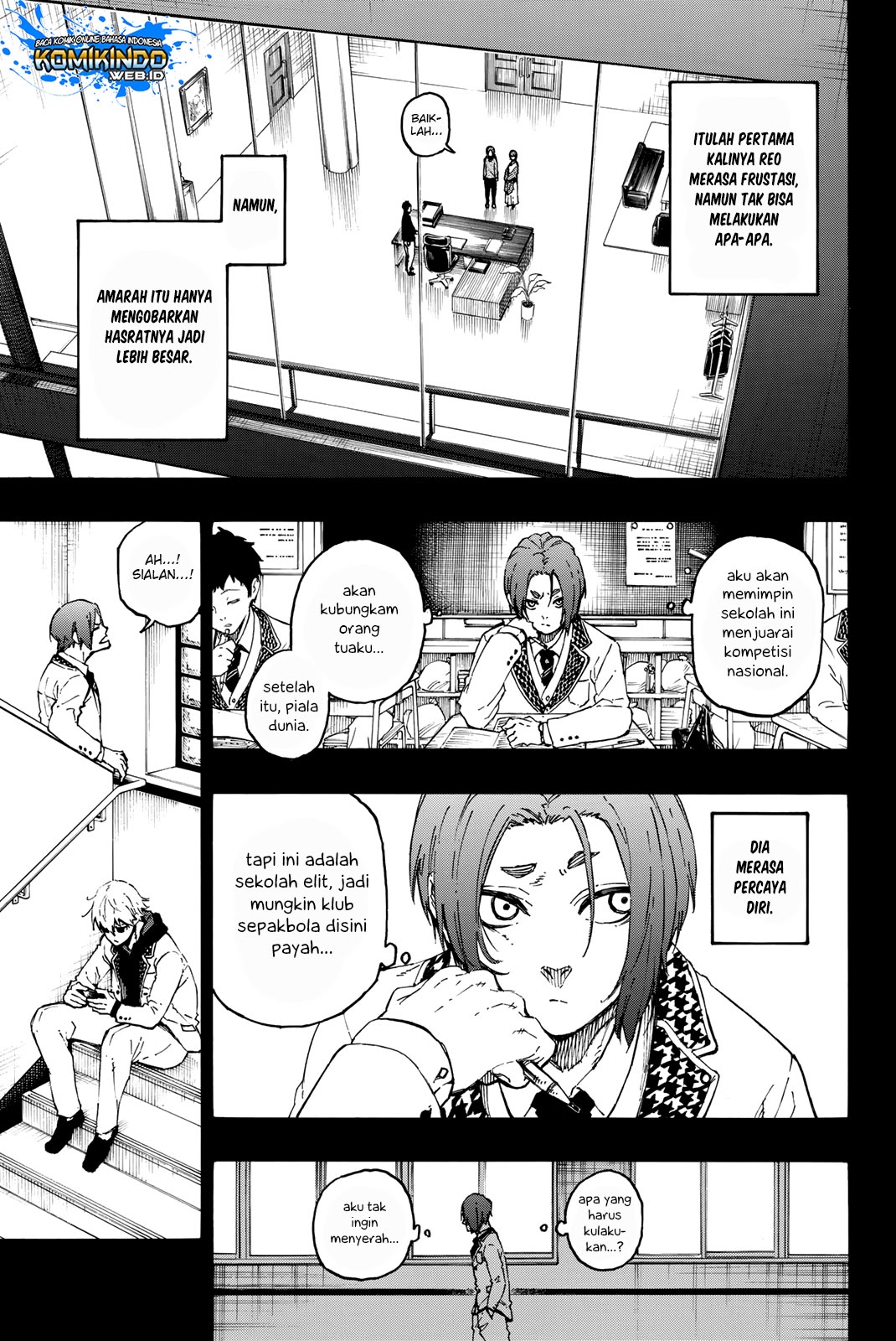 Blue Lock Chapter 23 - Halaman 21