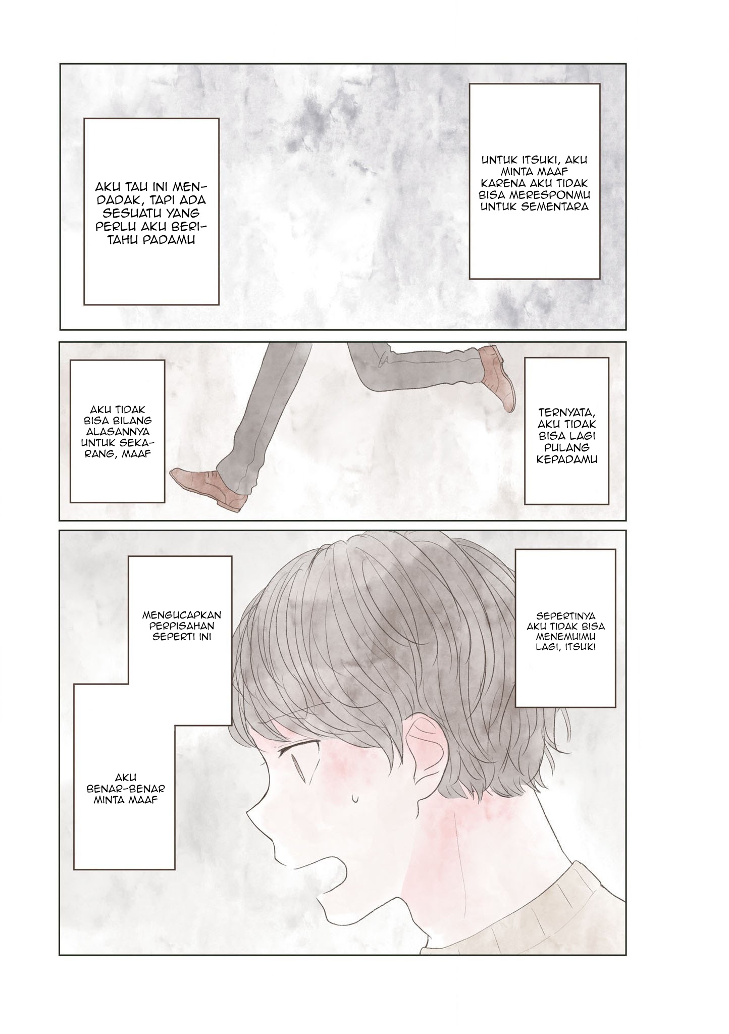 “Watashi ga Inakute mo Shiawase ni natte Kudasai” Nante, Fuzaken na Chapter 05 - Halaman 5
