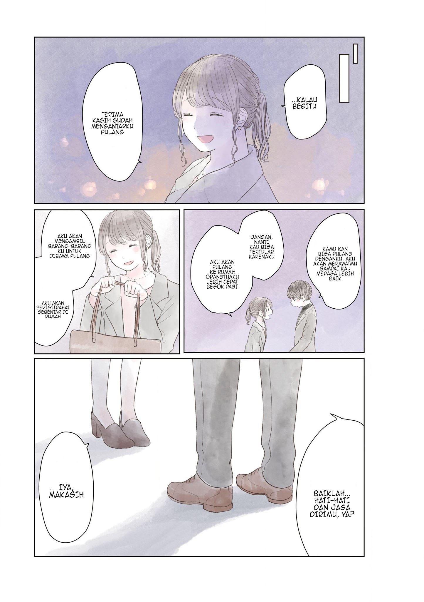 “Watashi ga Inakute mo Shiawase ni natte Kudasai” Nante, Fuzaken na Chapter 04 - Halaman 10