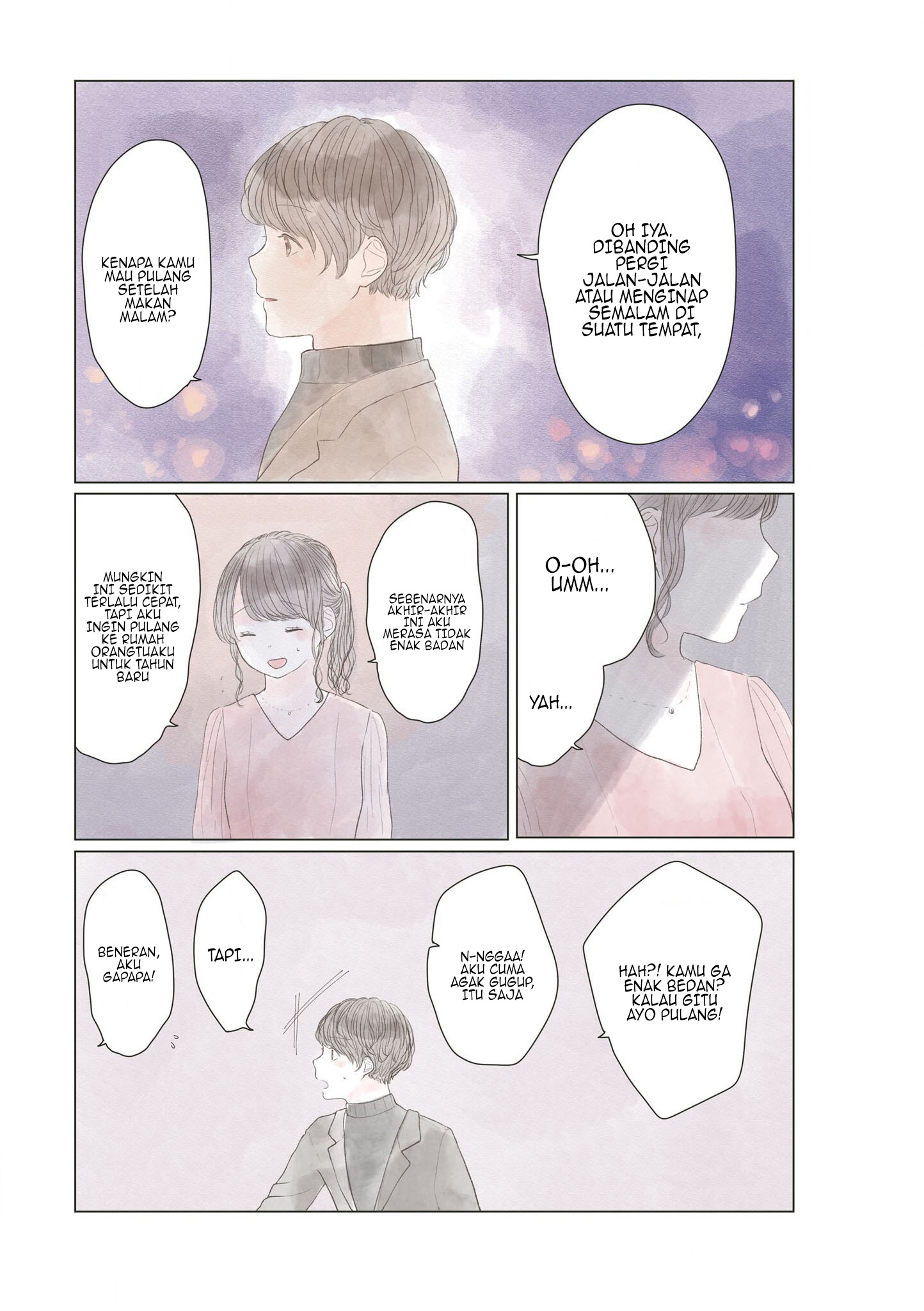 “Watashi ga Inakute mo Shiawase ni natte Kudasai” Nante, Fuzaken na Chapter 04 - Halaman 8