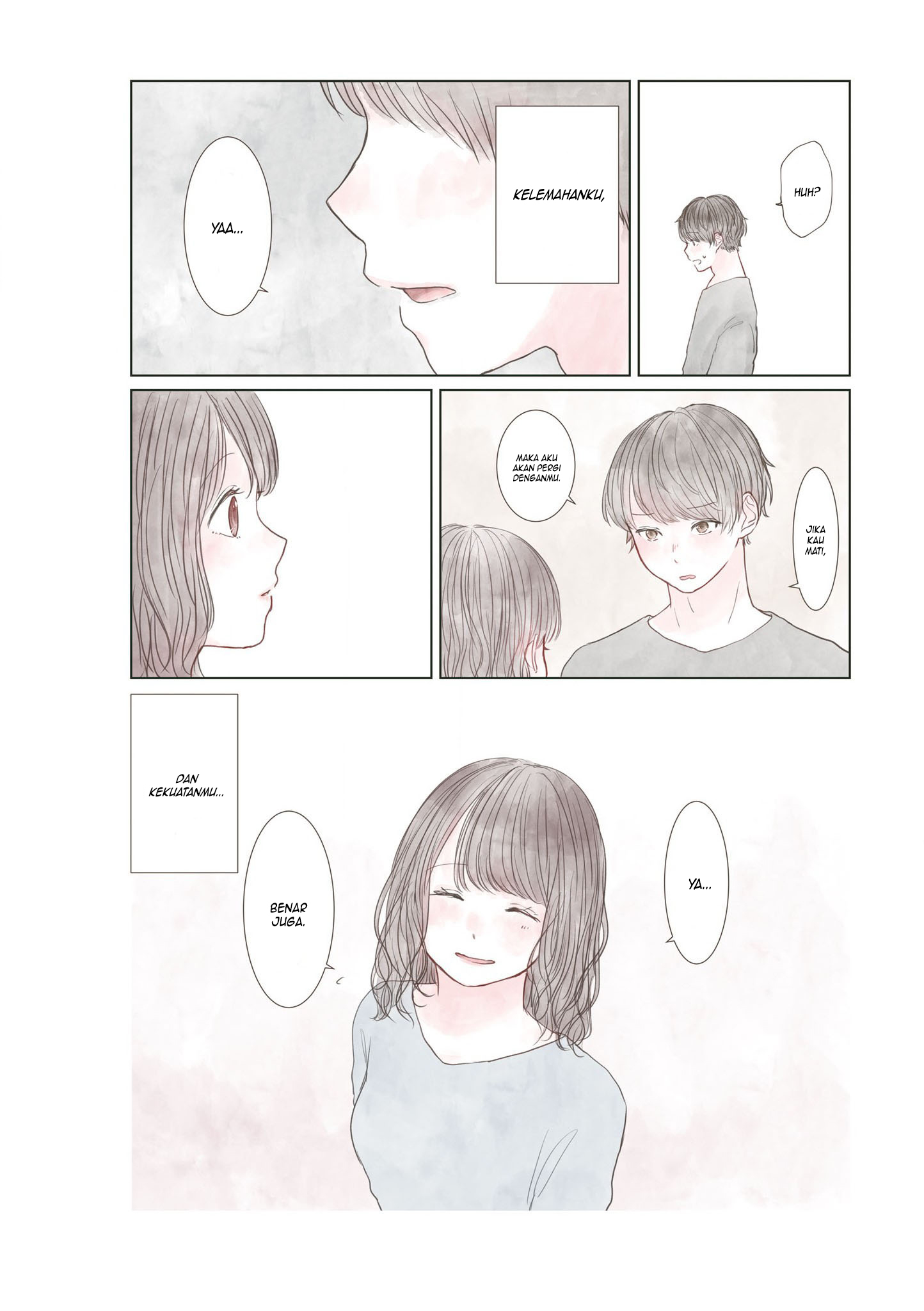 “Watashi ga Inakute mo Shiawase ni natte Kudasai” Nante, Fuzaken na Chapter 00 - Halaman 4