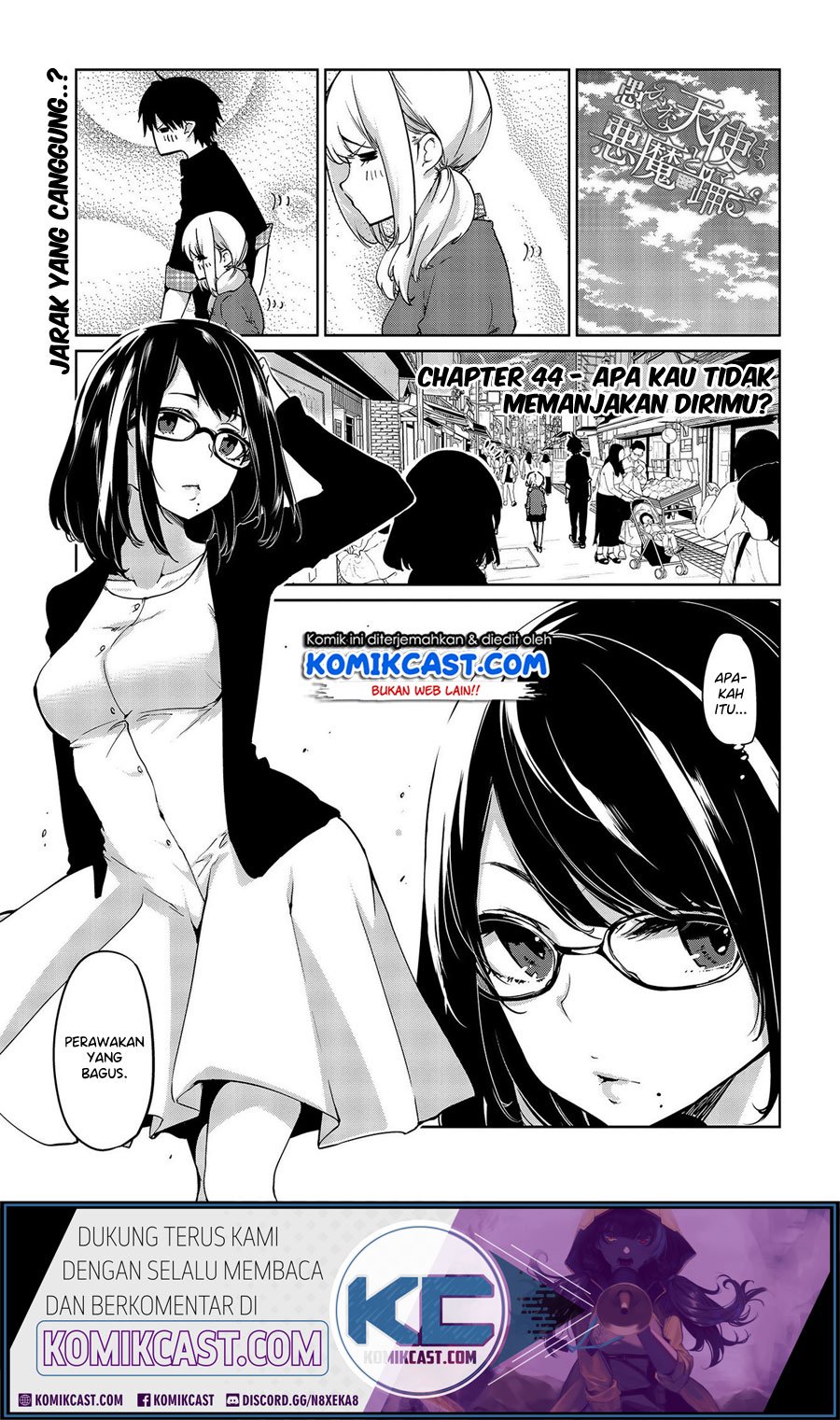 Manga Oroka na Tenshi wa Akuma to Odoru Chapter 44 gambar 2