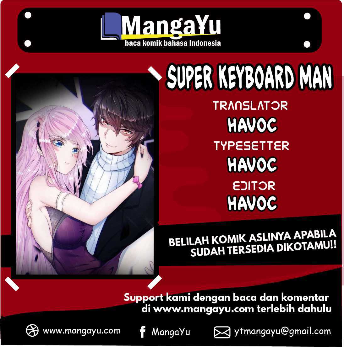 Komik Super Keyboard Man Chapter 6 gambar 1
