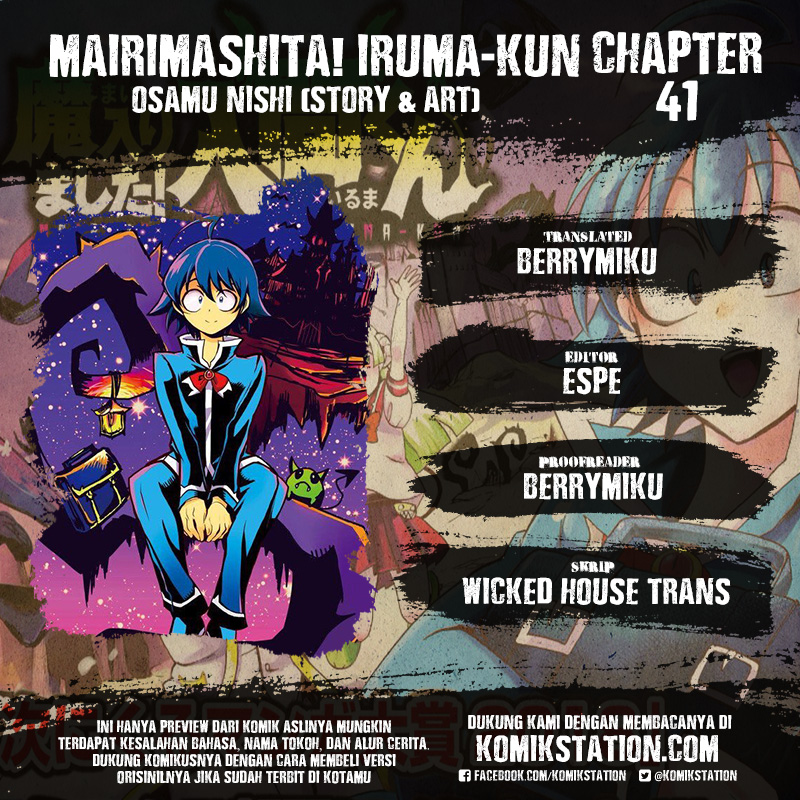Komik Mairimashita! Iruma-kun Chapter 41 gambar 1