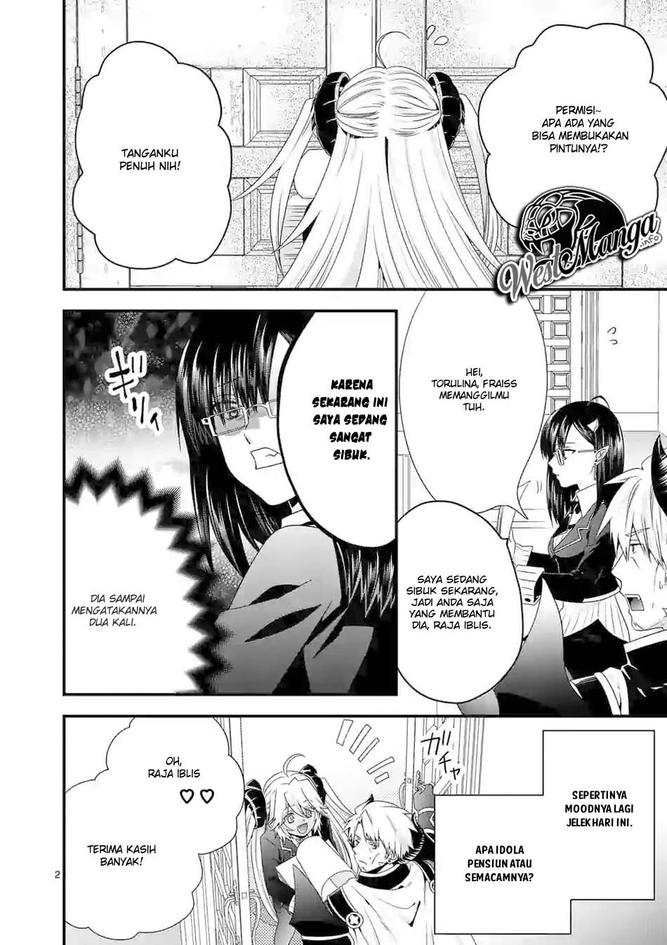 Maou desu Onna Yuusha no Hahaoya to Saikon Shita no de Onna Yuusha ga Giri no Musume ni Narimashita Chapter 30 - Halaman 4