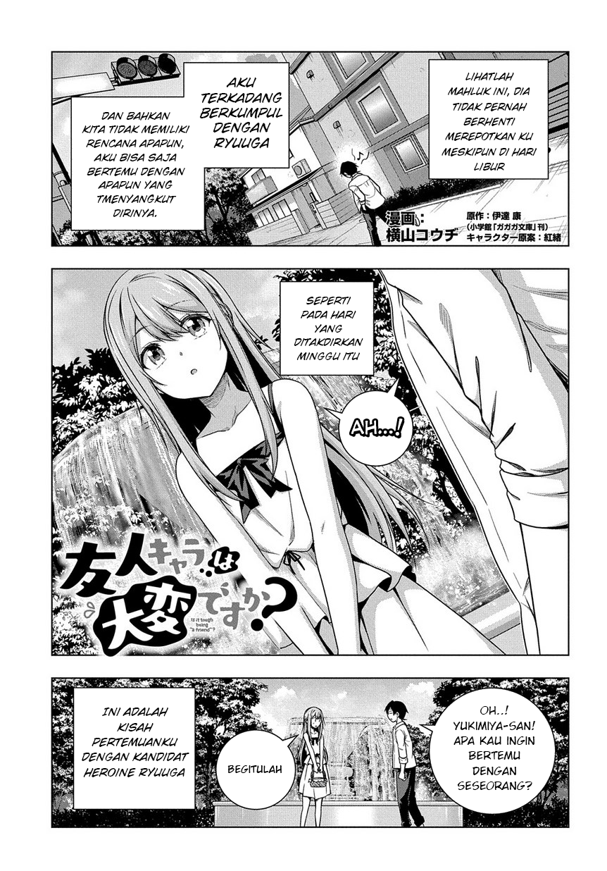 Manga Is it Tough Being a Friend? Chapter 03 gambar 2