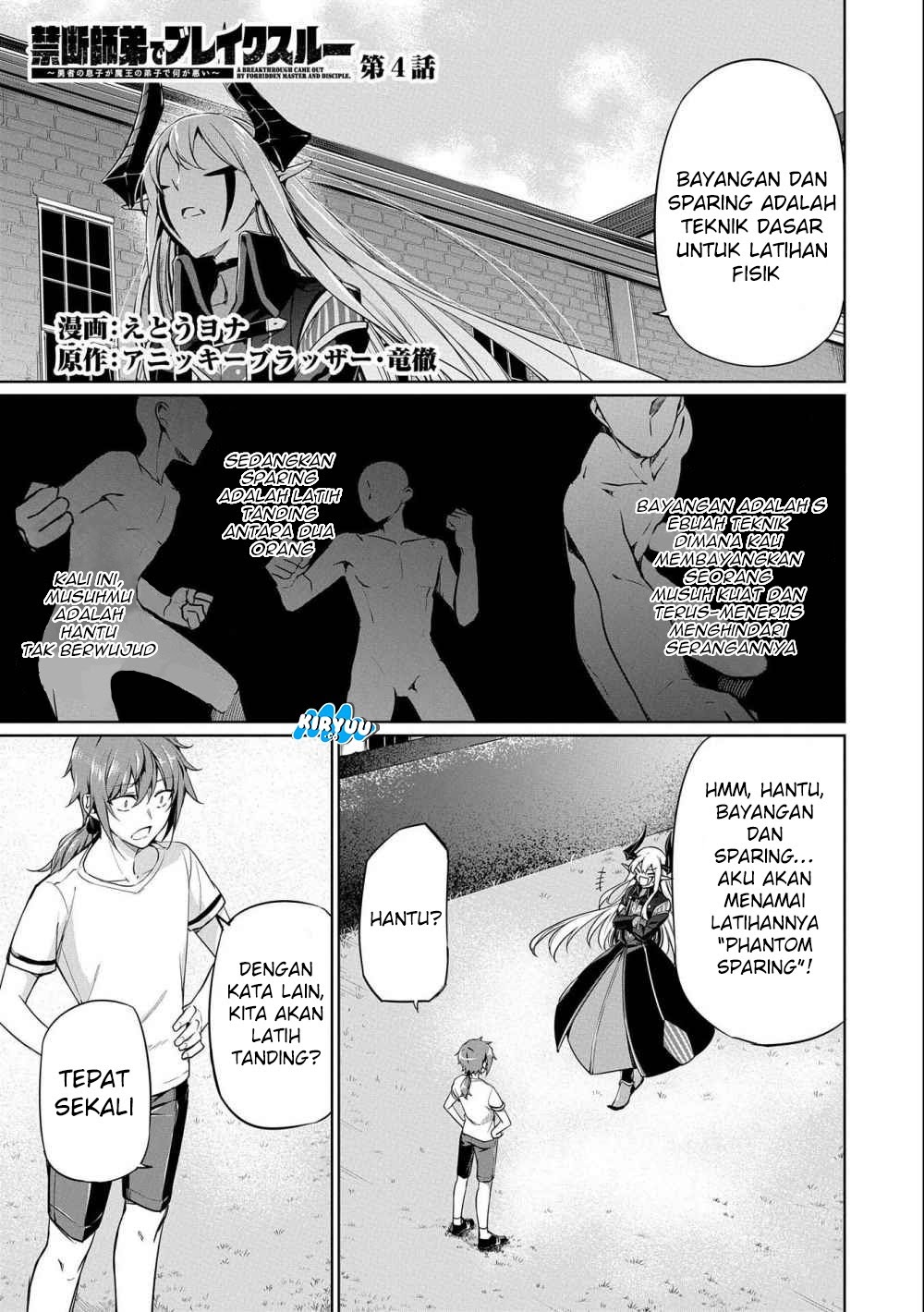 Manga A Breakthrough Brought by Forbidden Master and Disciple Chapter 04 gambar 2