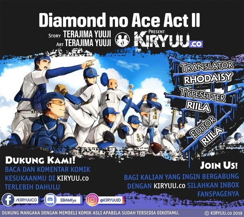Komik Diamond no Ace Act 2 Chapter 222 gambar 1