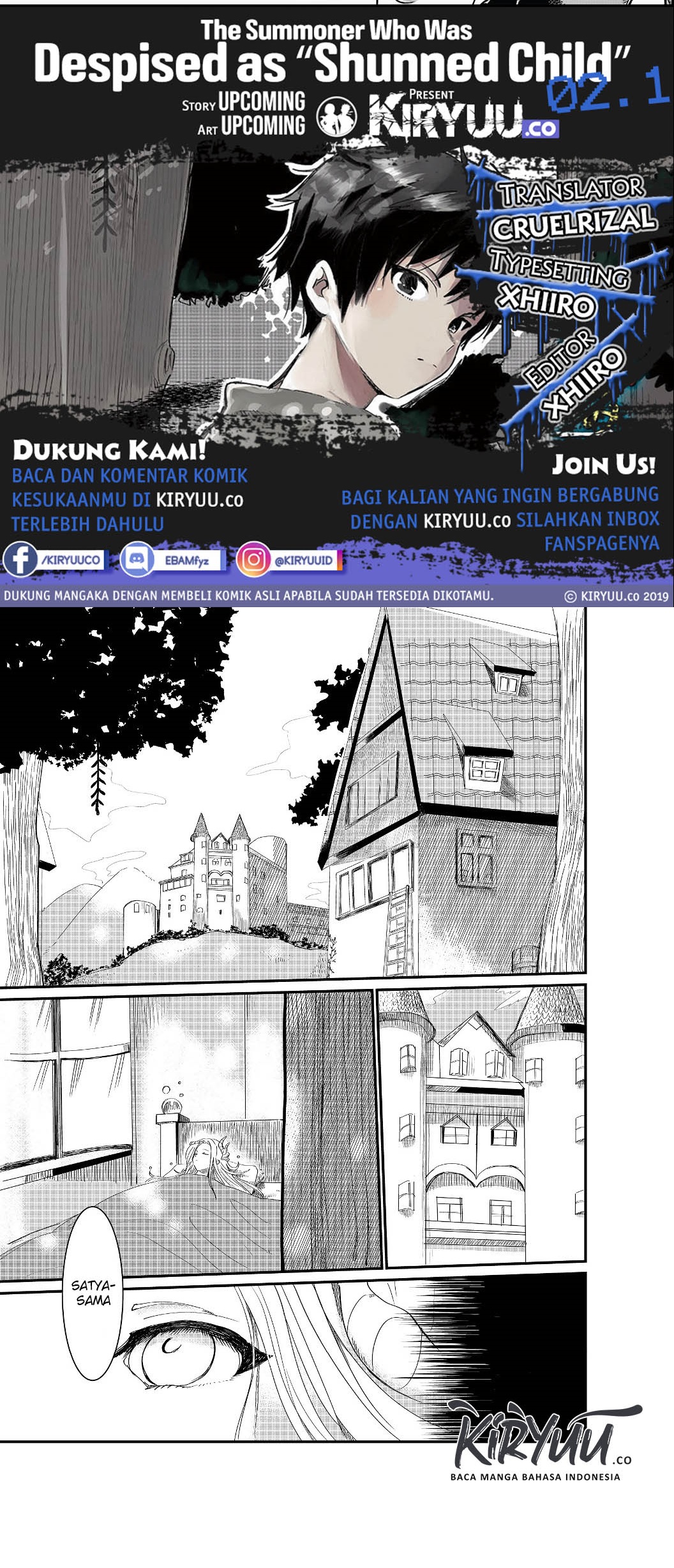 Komik The Summoner Who Was Despised as “Shunned Child” Chapter 02.1 gambar 1