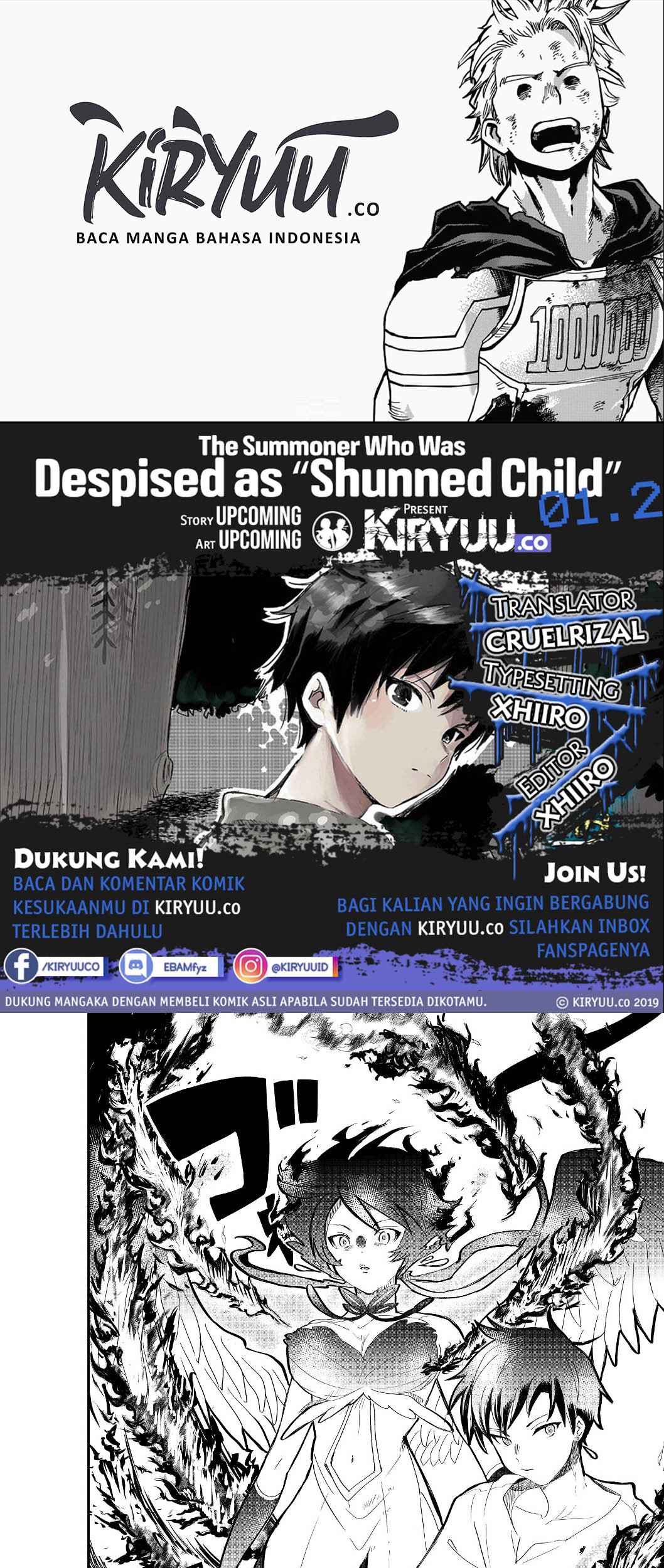 Komik The Summoner Who Was Despised as “Shunned Child” Chapter 01.2 gambar 1