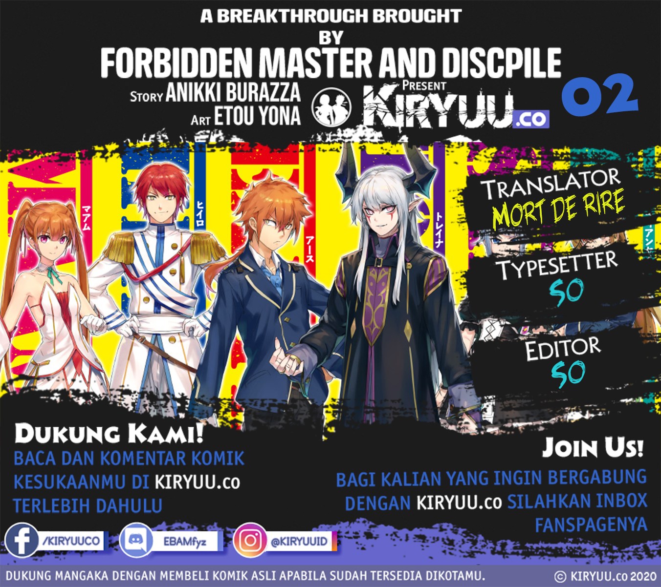 Manga A Breakthrough Brought by Forbidden Master and Disciple Chapter 02 gambar 2