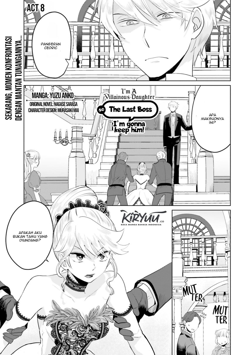 Manga I’m a Villainous Daughter so I’m going to keep the Last Boss Chapter 08 gambar 2