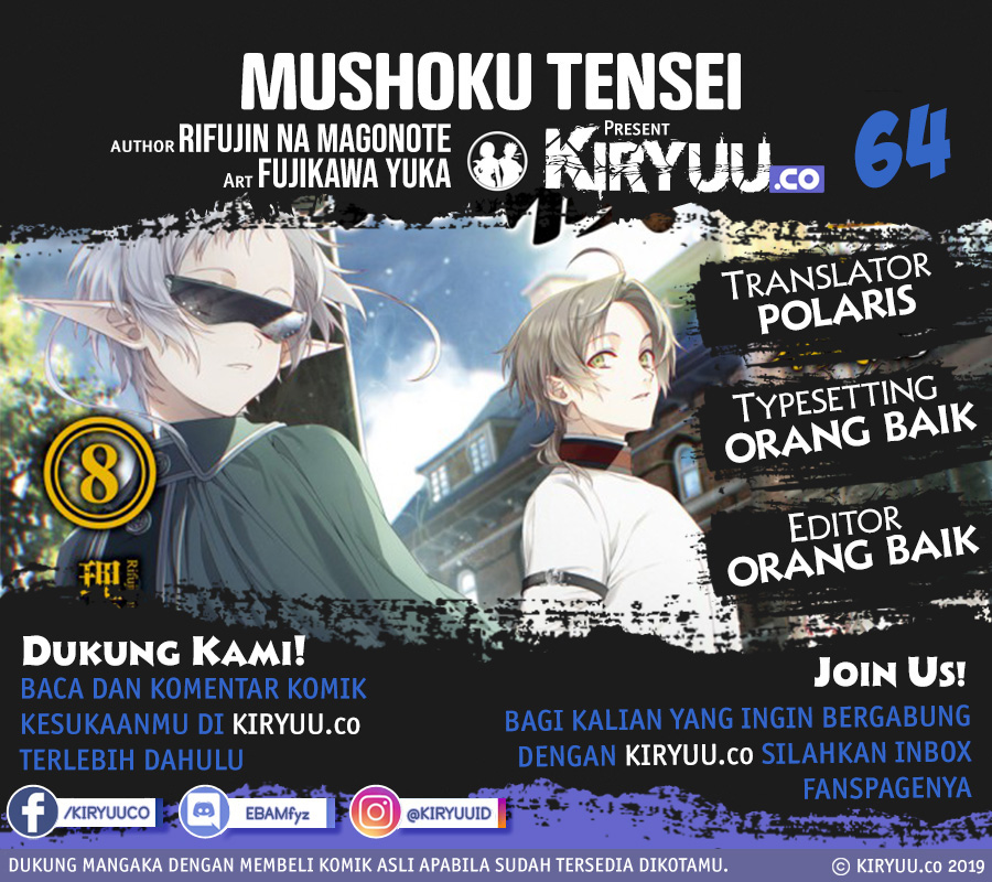 Manga Mushoku Tensei: Isekai Ittara Honki Dasu Chapter 64 gambar 2