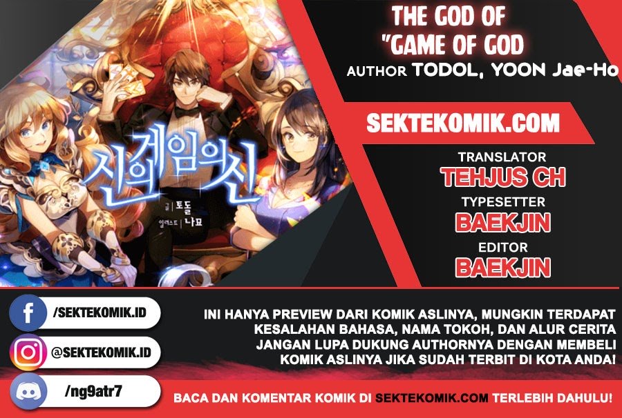 Komik The God of “Game of God” Chapter 20 gambar 1