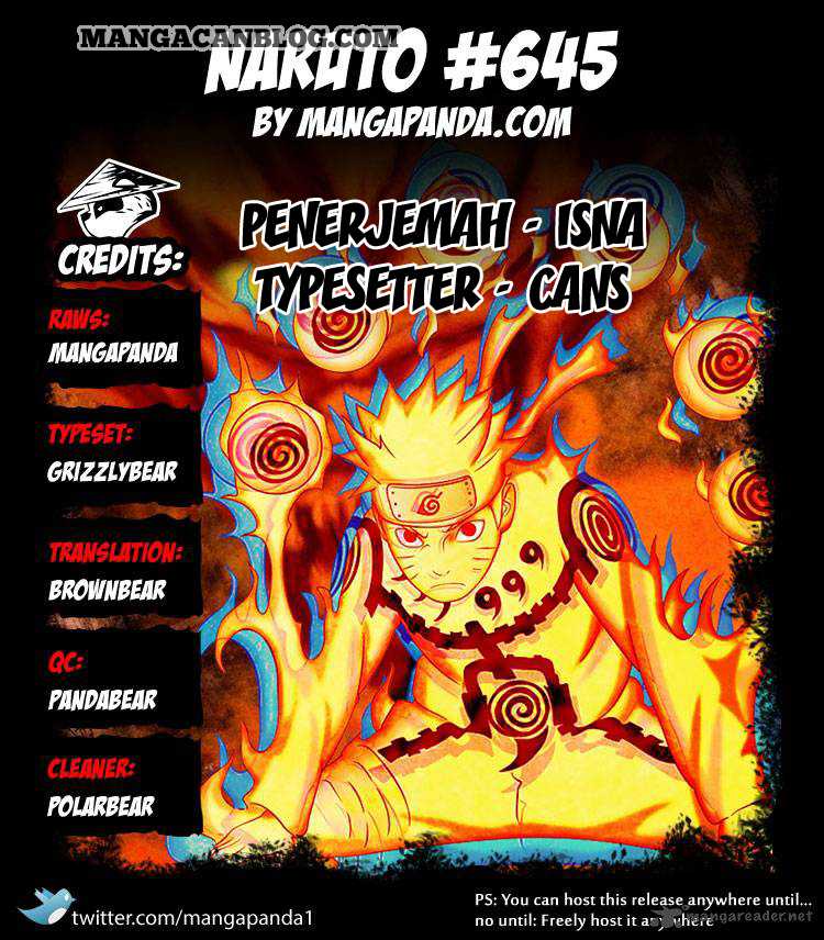Komik Naruto Chapter 645 gambar 1