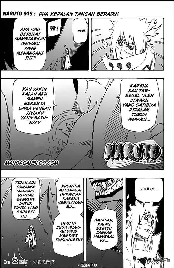 Komik Naruto Chapter 643 gambar 1