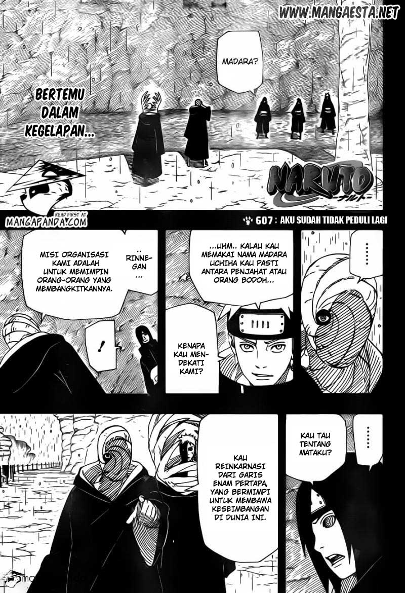 Komik Naruto Chapter 607 gambar 1