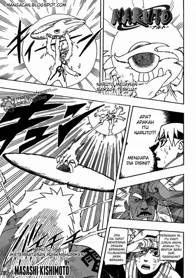 Komik Naruto Chapter 554 gambar 1