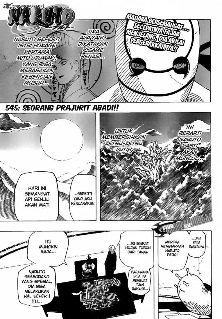 Komik Naruto Chapter 545 gambar 1