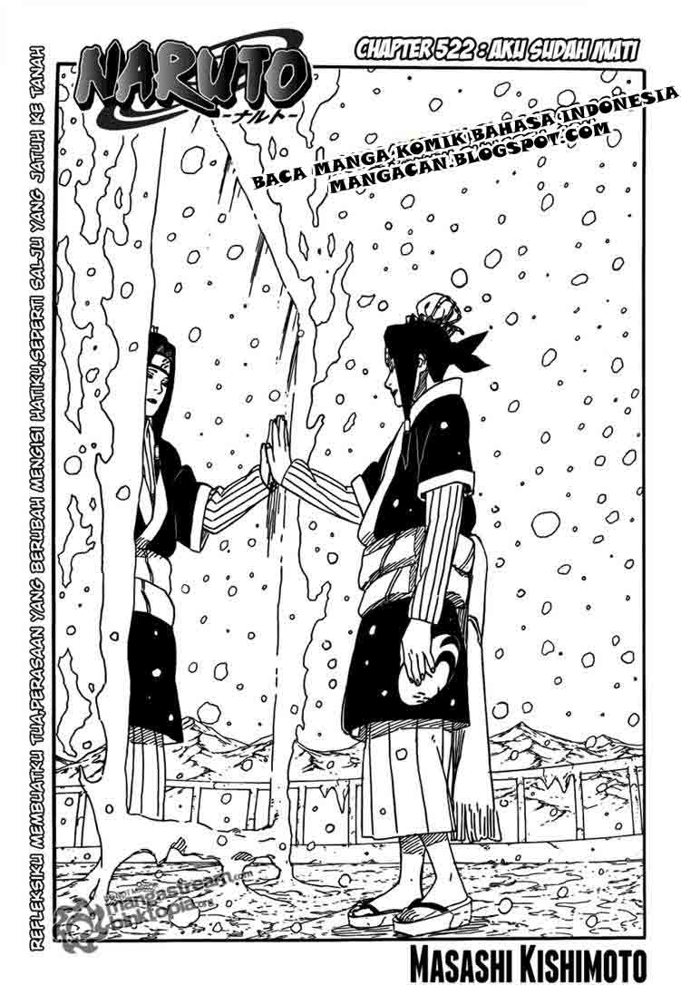Komik Naruto Chapter 522 gambar 1