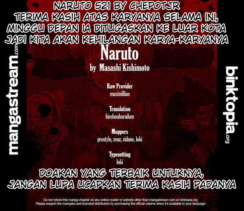 Komik Naruto Chapter 521 gambar 1