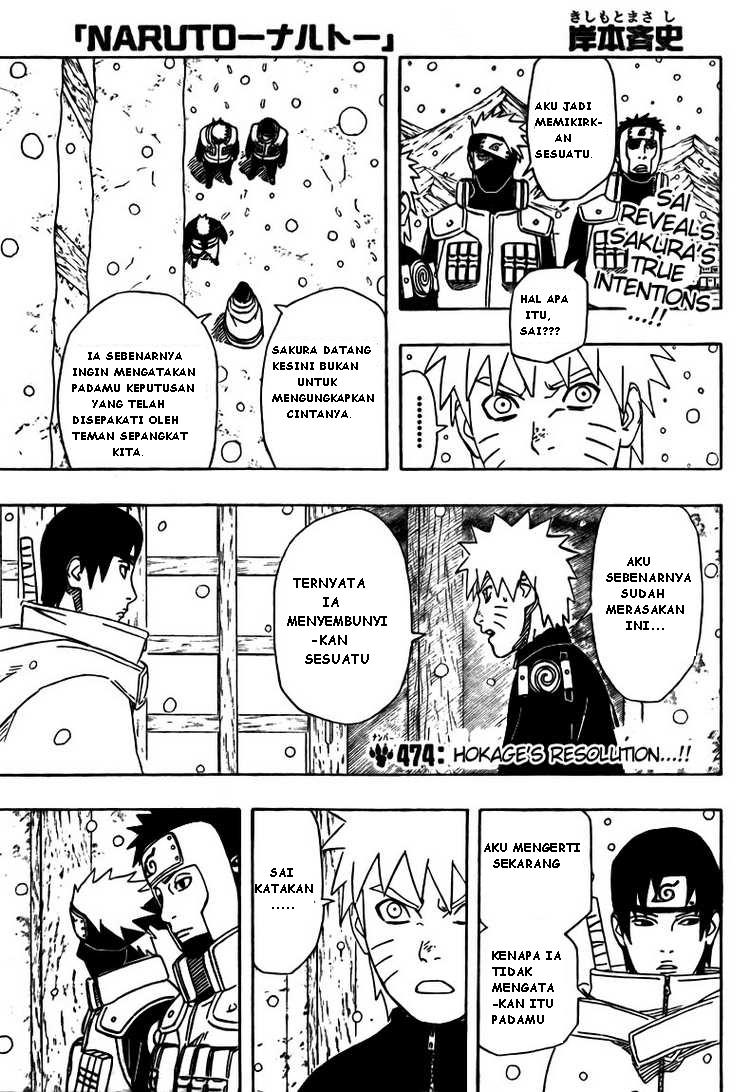 Komik Naruto Chapter 474 gambar 1
