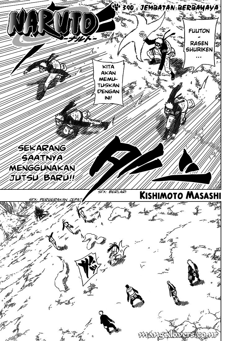Komik Naruto Chapter 340 gambar 1