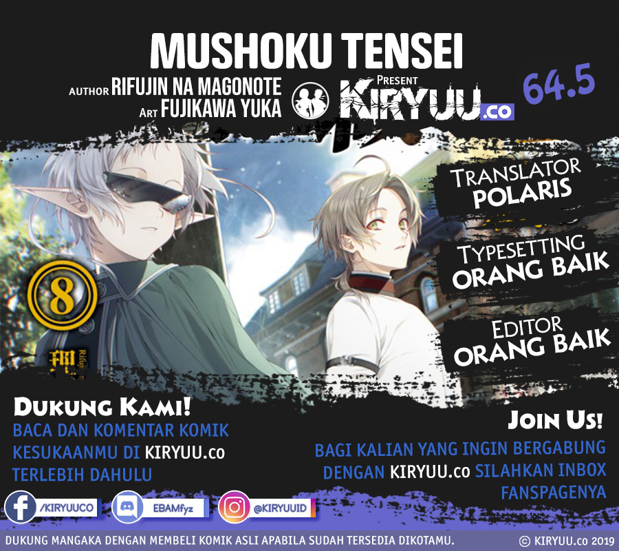 Komik Mushoku Tensei: Isekai Ittara Honki Dasu Chapter 64.5 gambar 1