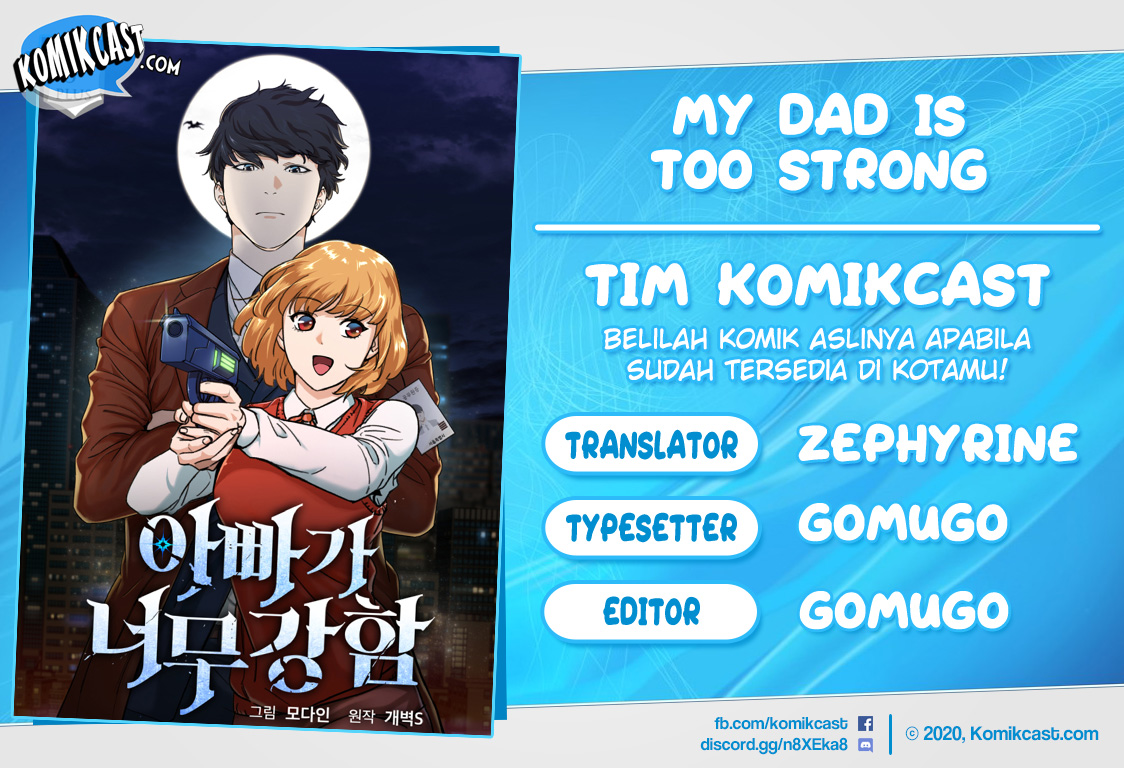 Komik My Dad Is Too Strong Chapter 12 gambar 1