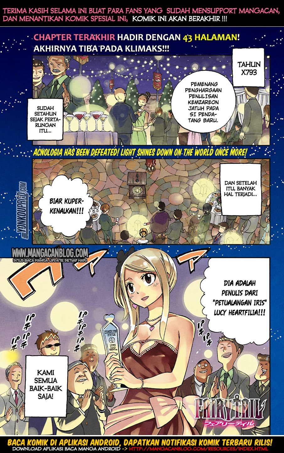Manga Fairy Tail Chapter 545 gambar 2