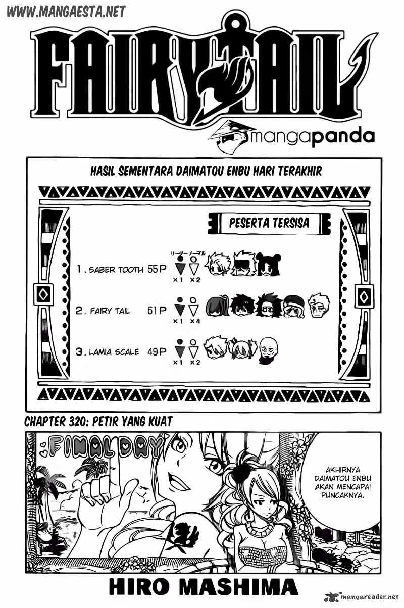 Komik Fairy Tail Chapter 320 gambar 1