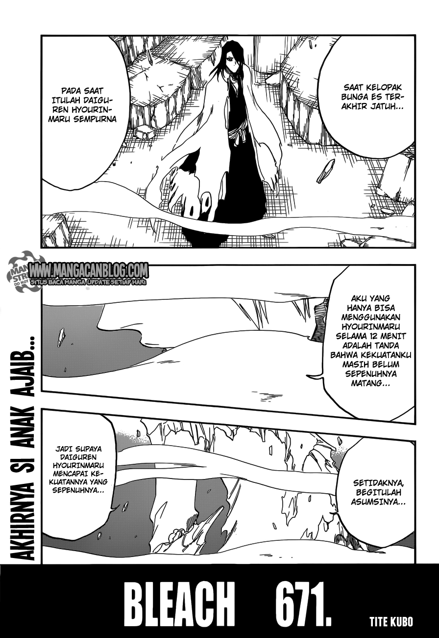Komik Bleach Chapter 671 gambar 1