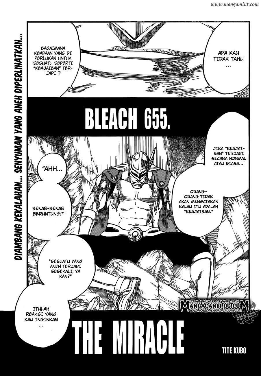 Komik Bleach Chapter 655 gambar 1