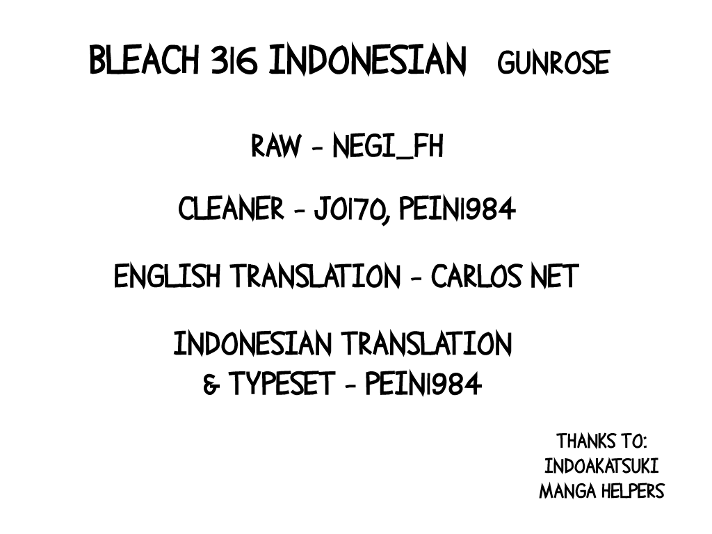Komik Bleach Chapter 316 gambar 1