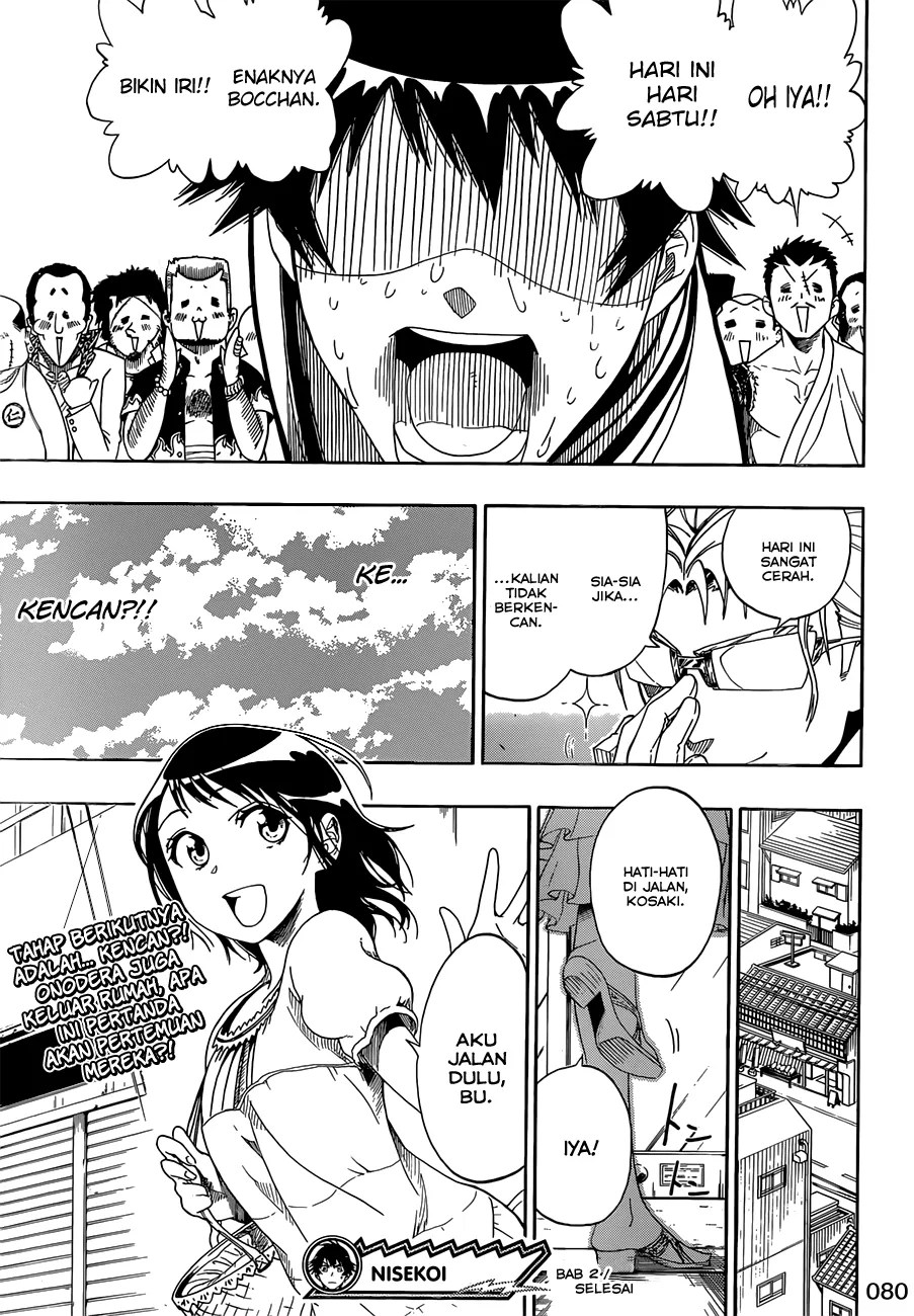 Nisekoi Chapter 2 - Halaman 25
