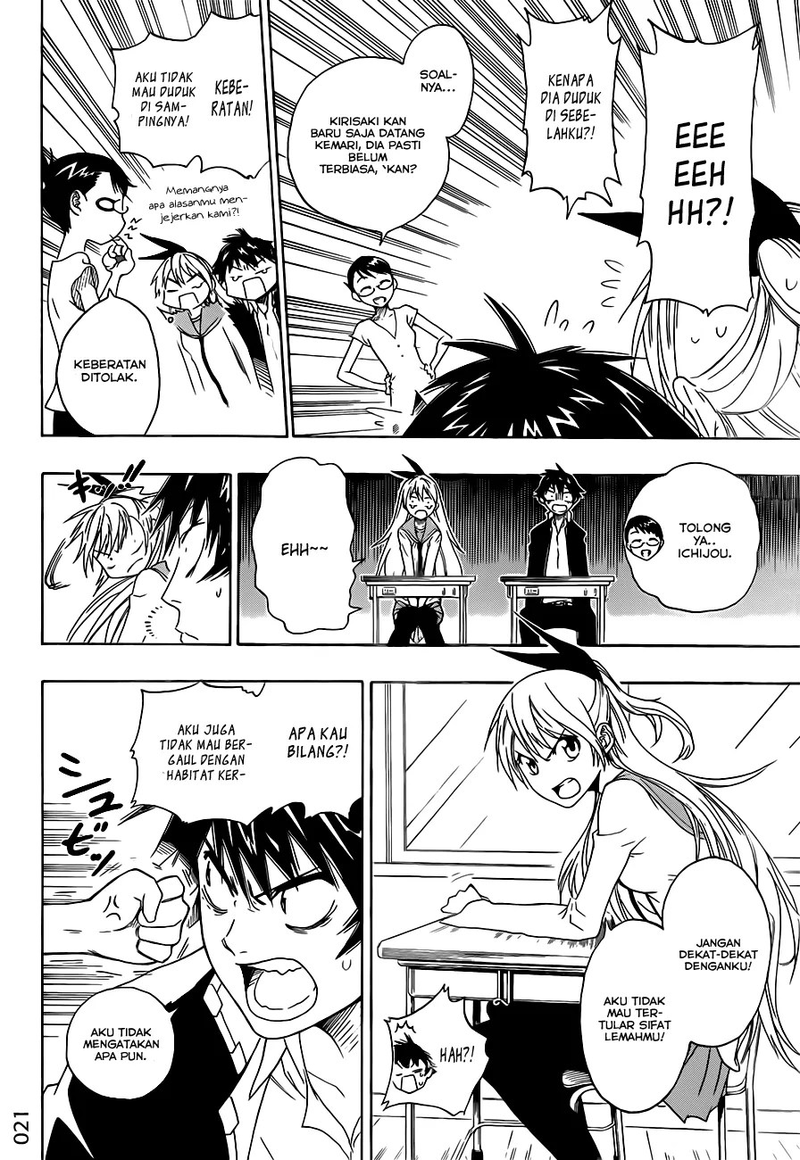 Nisekoi Chapter 1 - Halaman 21