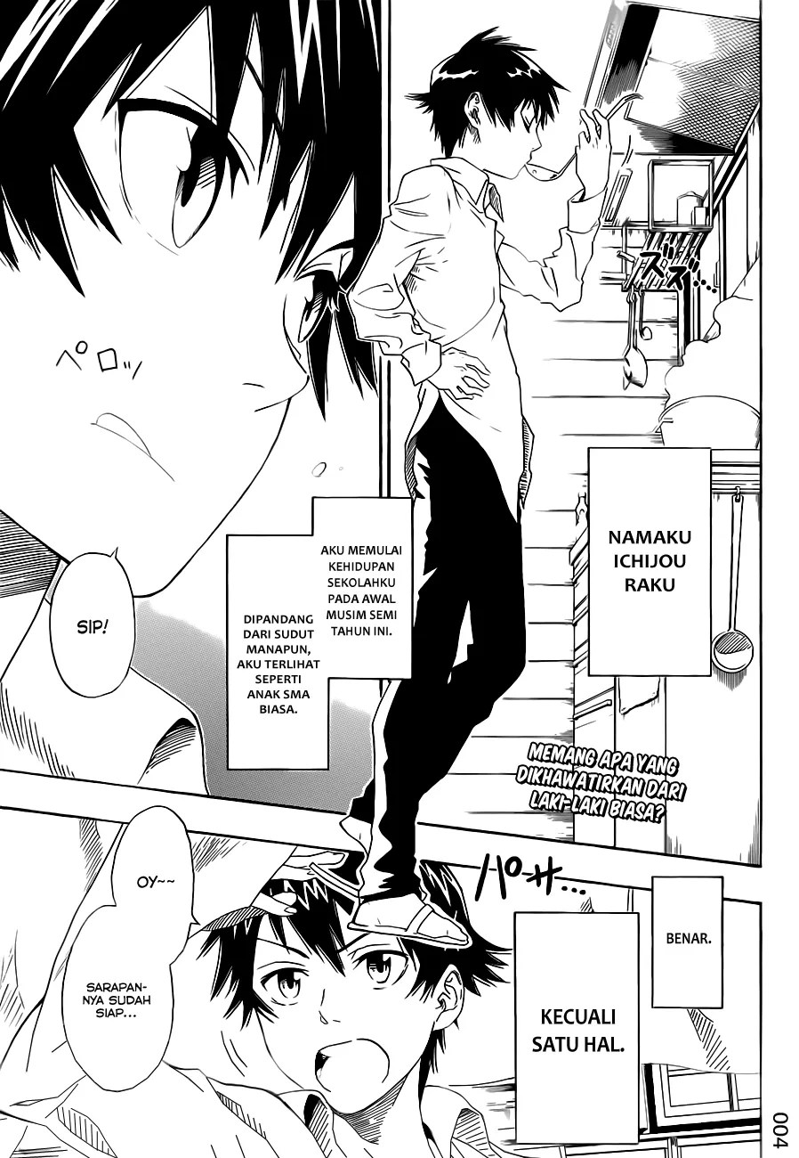 Nisekoi Chapter 1 - Halaman 4