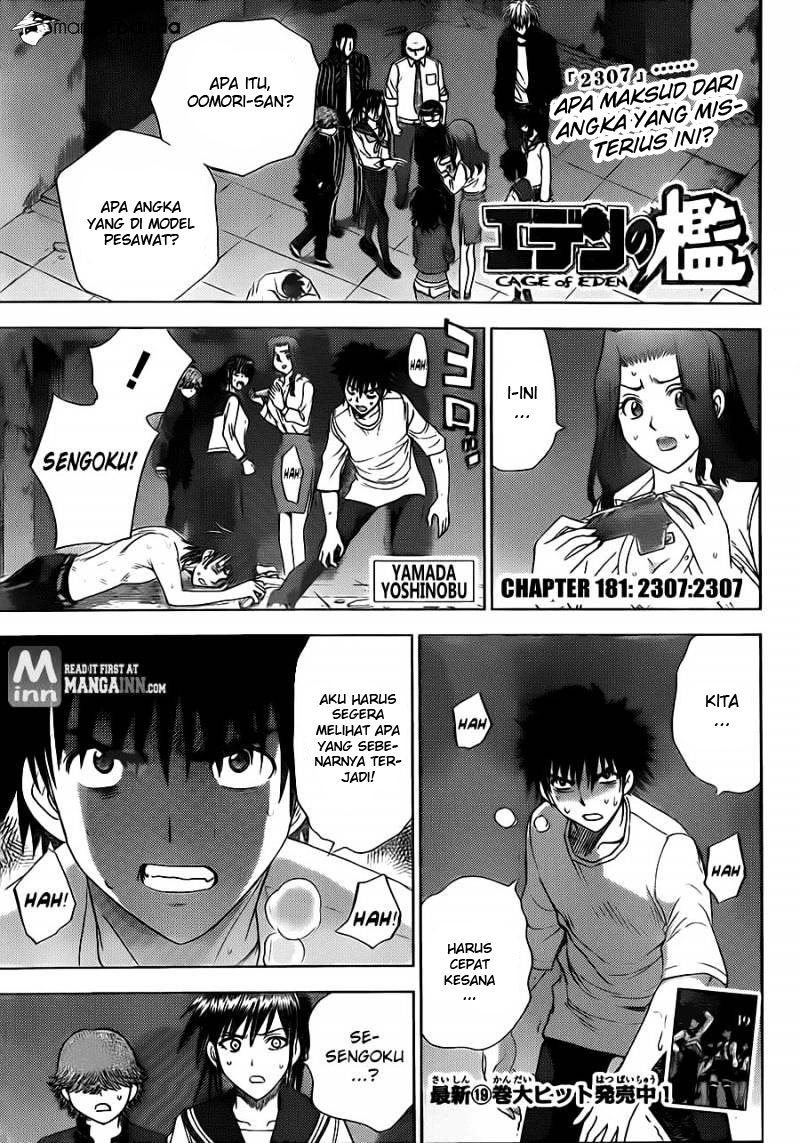 Cage of Eden Chapter 181 - Halaman 2