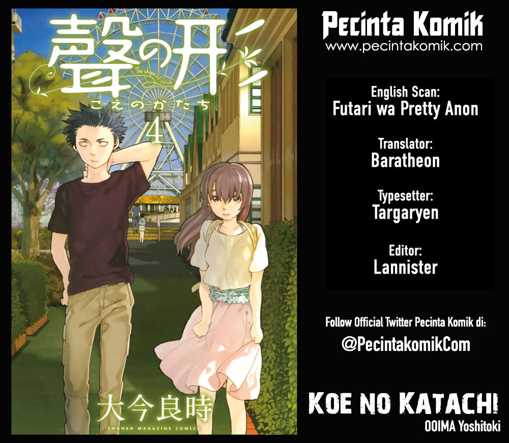 Komik Koe no Katachi Chapter 28 gambar 1