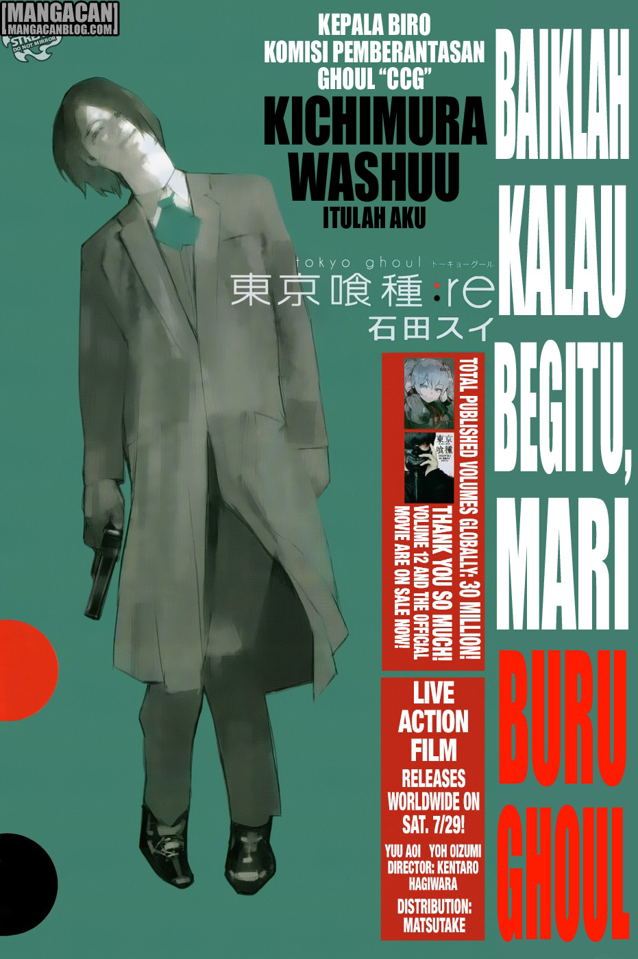 Komik Tokyo Ghoul:re Chapter 133 gambar 1