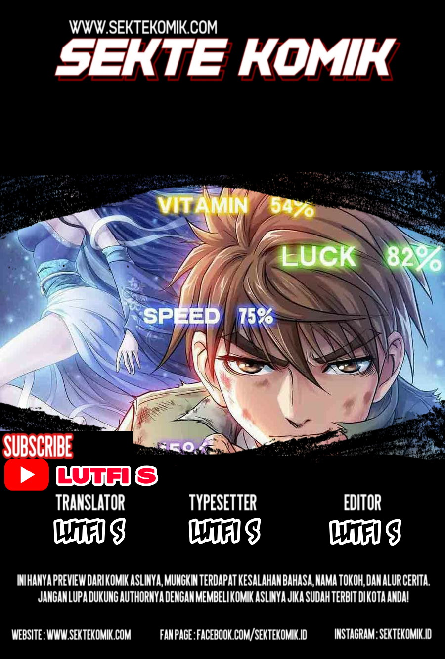 Komik Luck Control Chapter 01 gambar 1