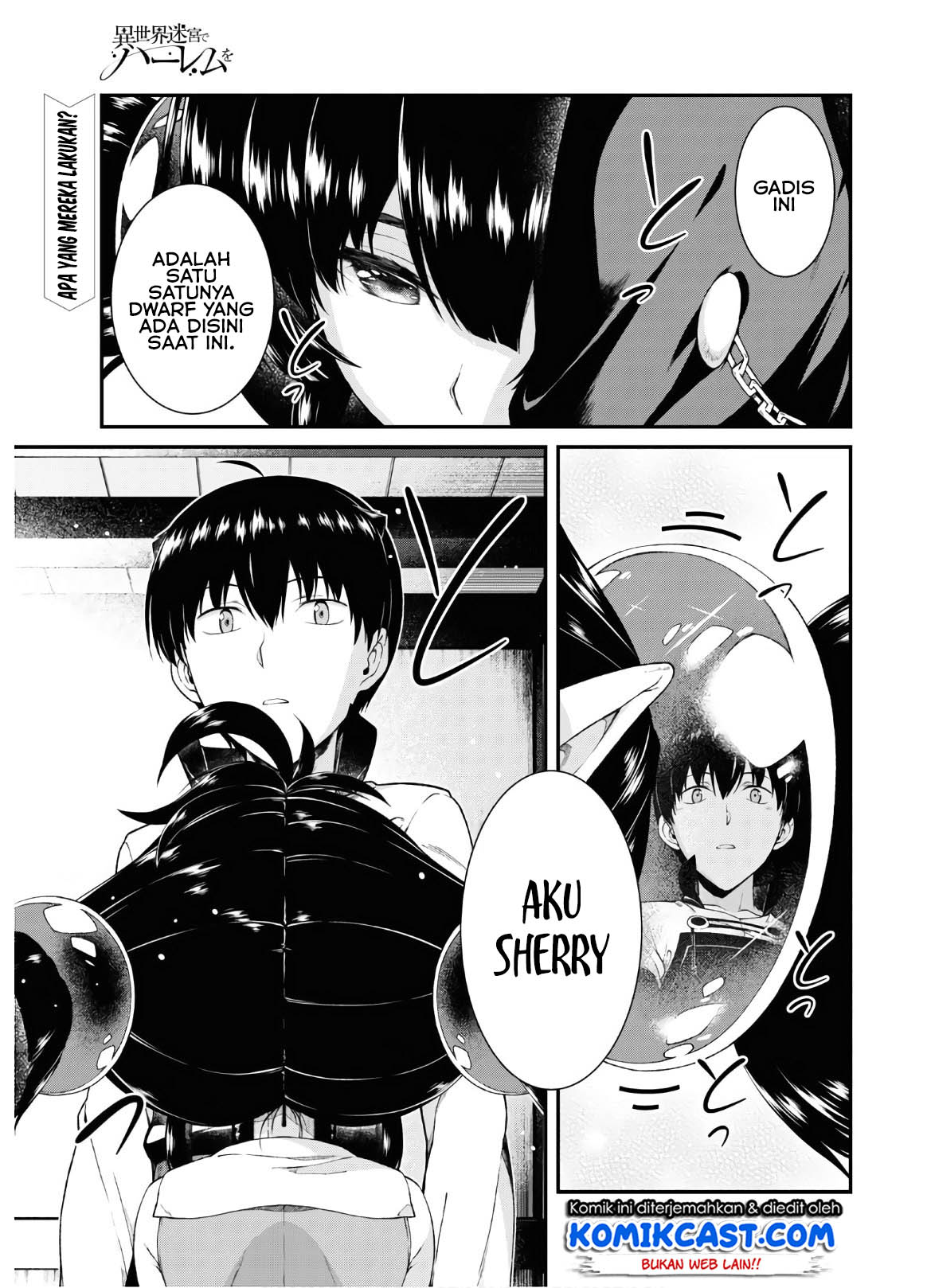 Manga Isekai Meikyuu de Harem wo Chapter 38 gambar 2