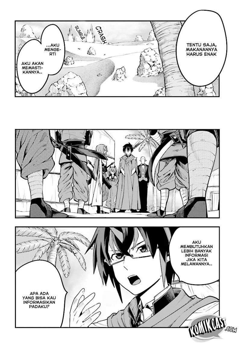 Konjiki no Moji Tsukai: Yuusha Yonin ni Makikomareta Unique Cheat Chapter 44 - Halaman 10