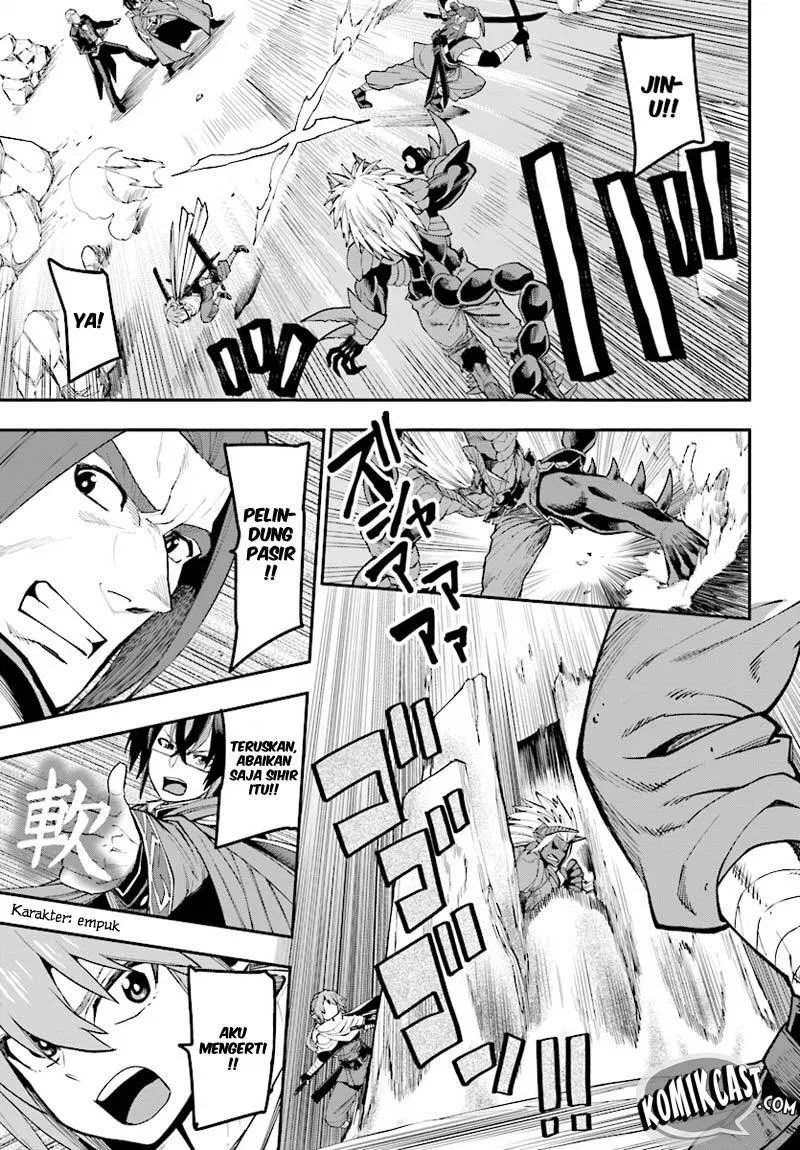 Konjiki no Moji Tsukai: Yuusha Yonin ni Makikomareta Unique Cheat Chapter 44 - Halaman 24