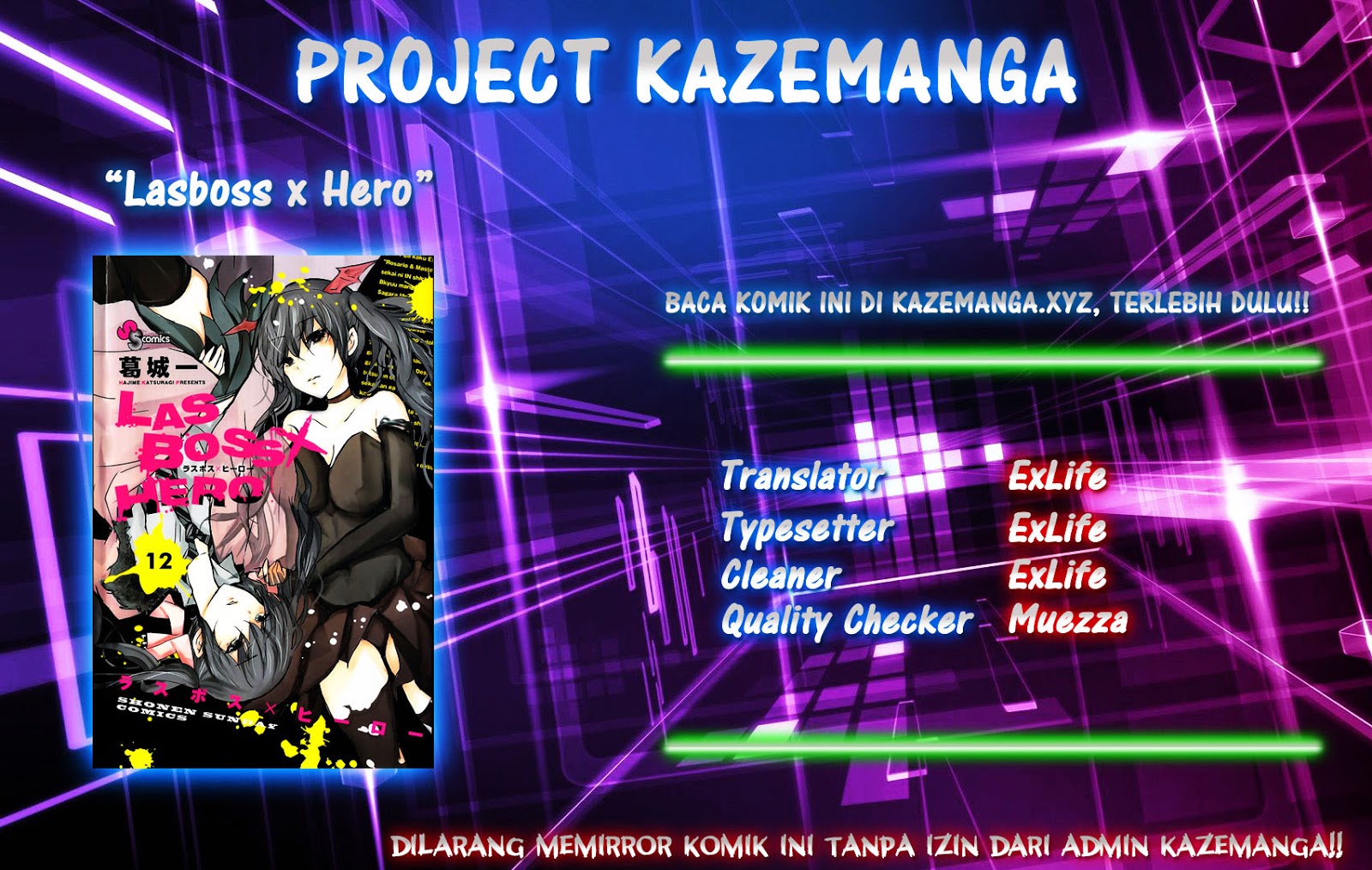 Komik Lasboss x Hero Chapter 12 gambar 1