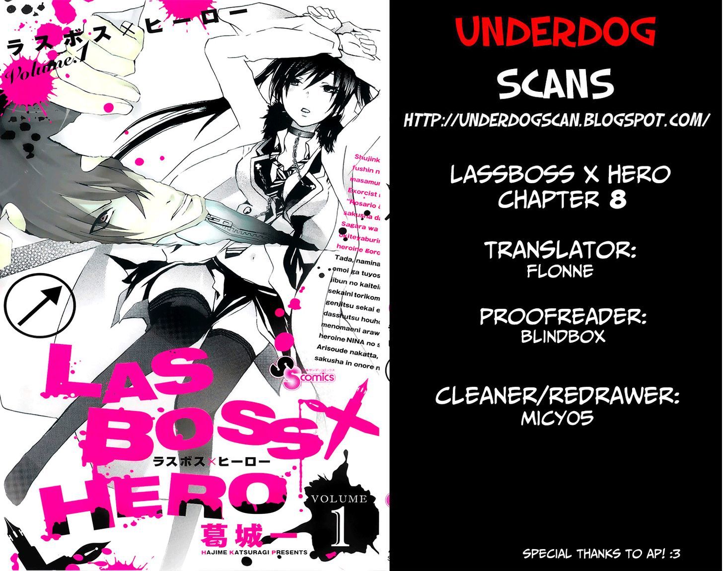 Manga Lasboss x Hero Chapter 8 gambar 2