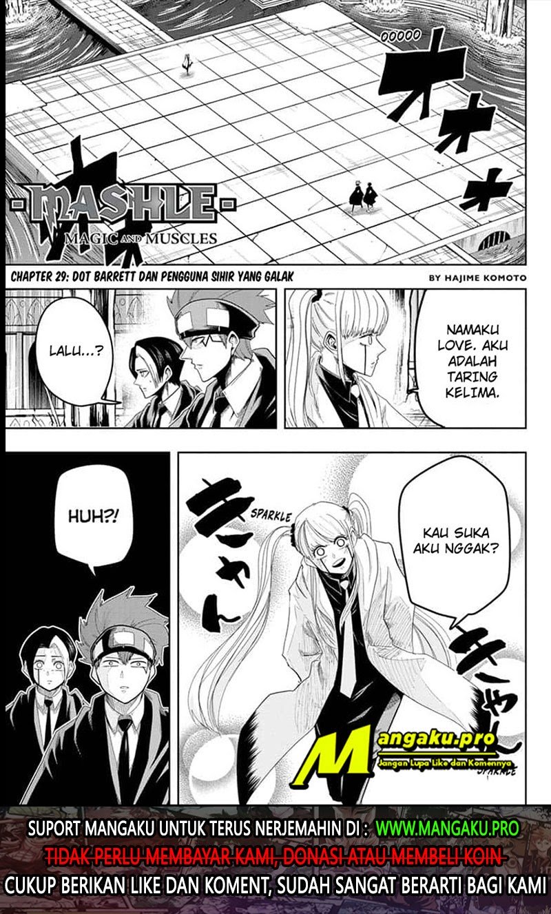 Manga Mashle: Magic and Muscles Chapter 29 gambar 2