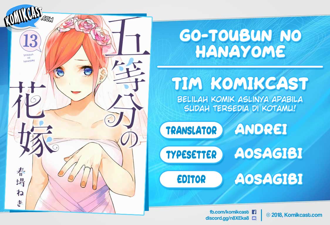 Komik Go-toubun no Hanayome Chapter 121 gambar 1
